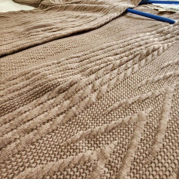 Wallflower Cardigan Women Size XXL Brown Long Sleeve Open  B5 - Picture 5 of 11